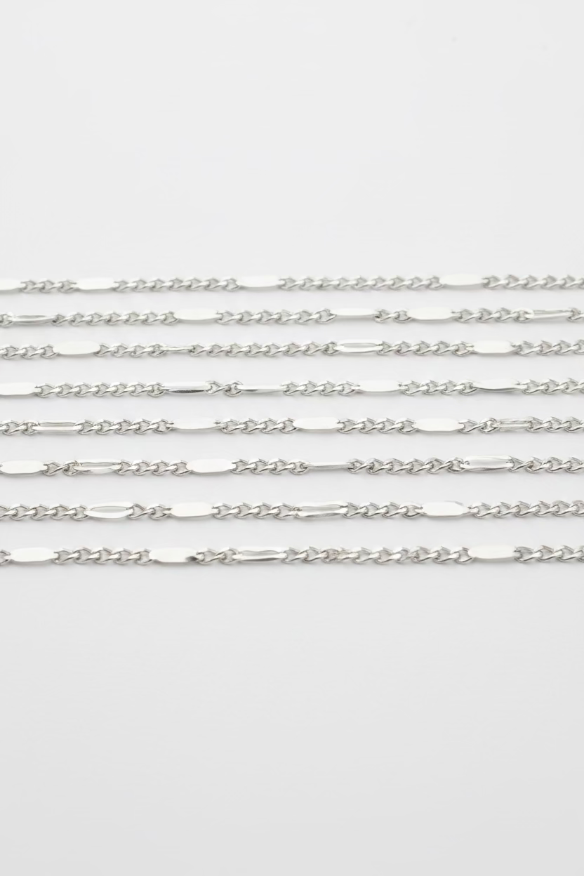 Men’s Thin Figaro Chain