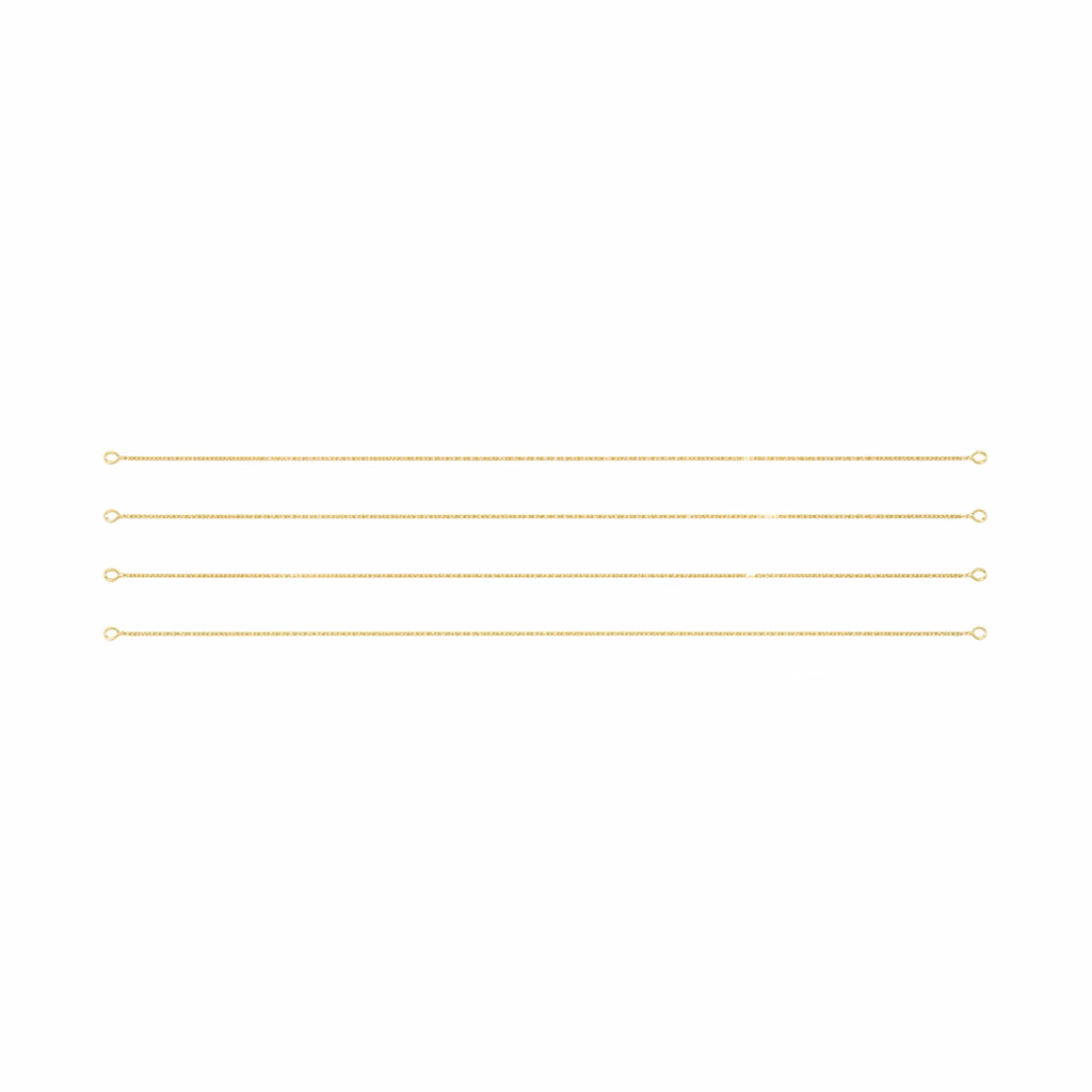 10K Yellow Gold Lightweight Rope Chain