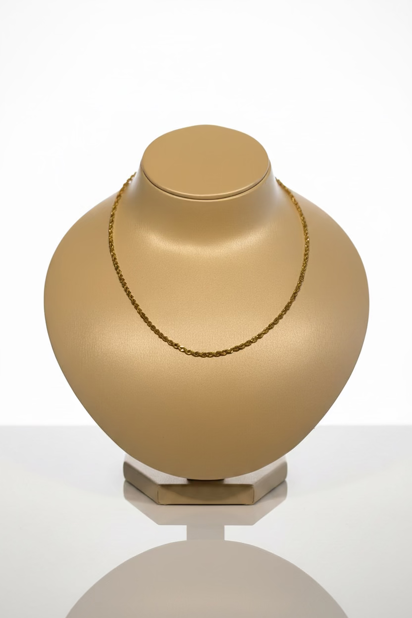 10K Yellow Gold Rope Chain