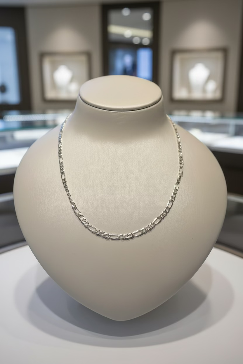 Men’s Thin Figaro Chain