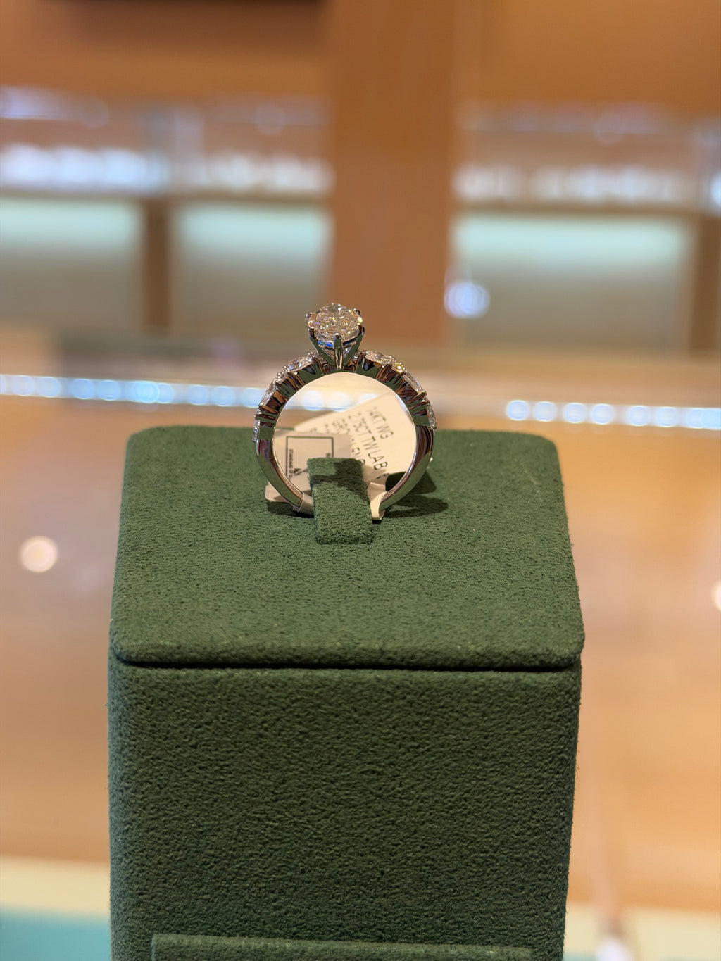 Marquise White Gold Engagement Ring