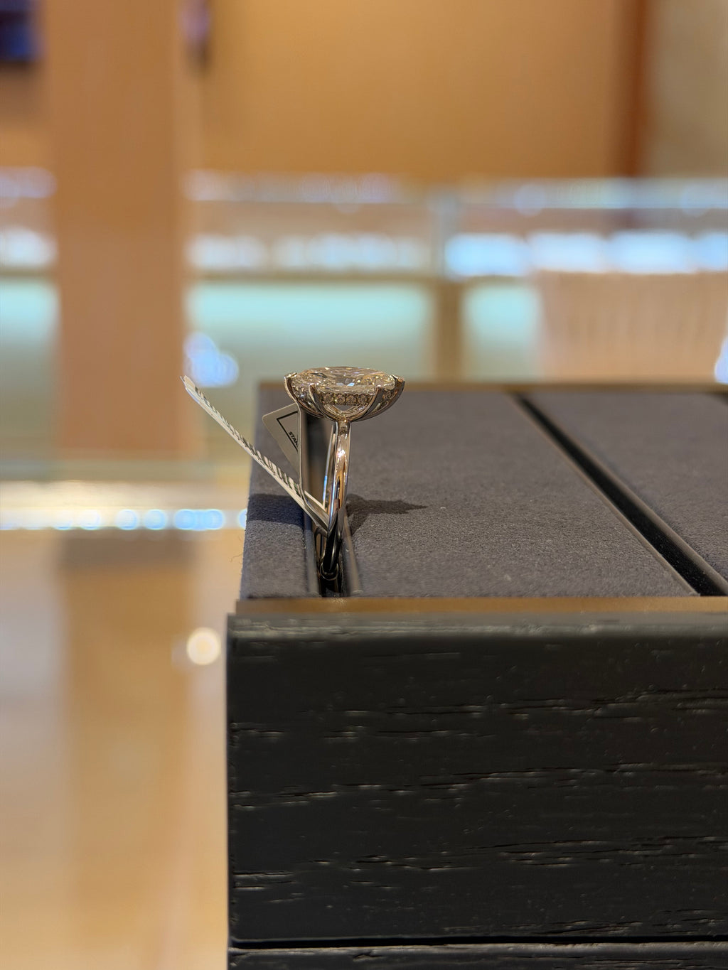 Marquise 14 Karat White Gold Engagement Ring