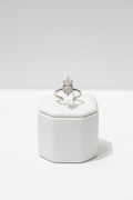 Marquise 14 Karat White Gold Engagement Ring
