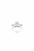 Tear Drop Yellow Gold Engagement Ring