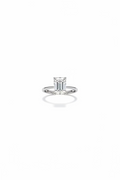 Radiant White Gold Engagement Ring