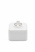 Radiant White Gold Engagement Ring