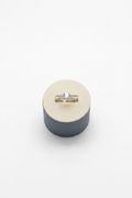 Round White Gold Engagement Ring