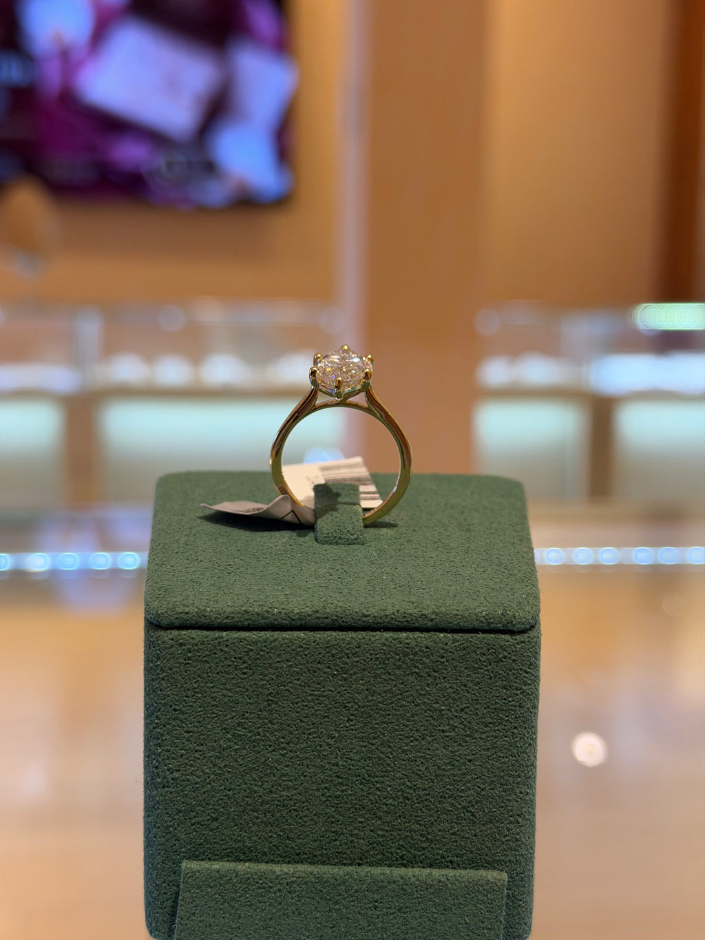 Marquise Yellow Gold Engagement Ring