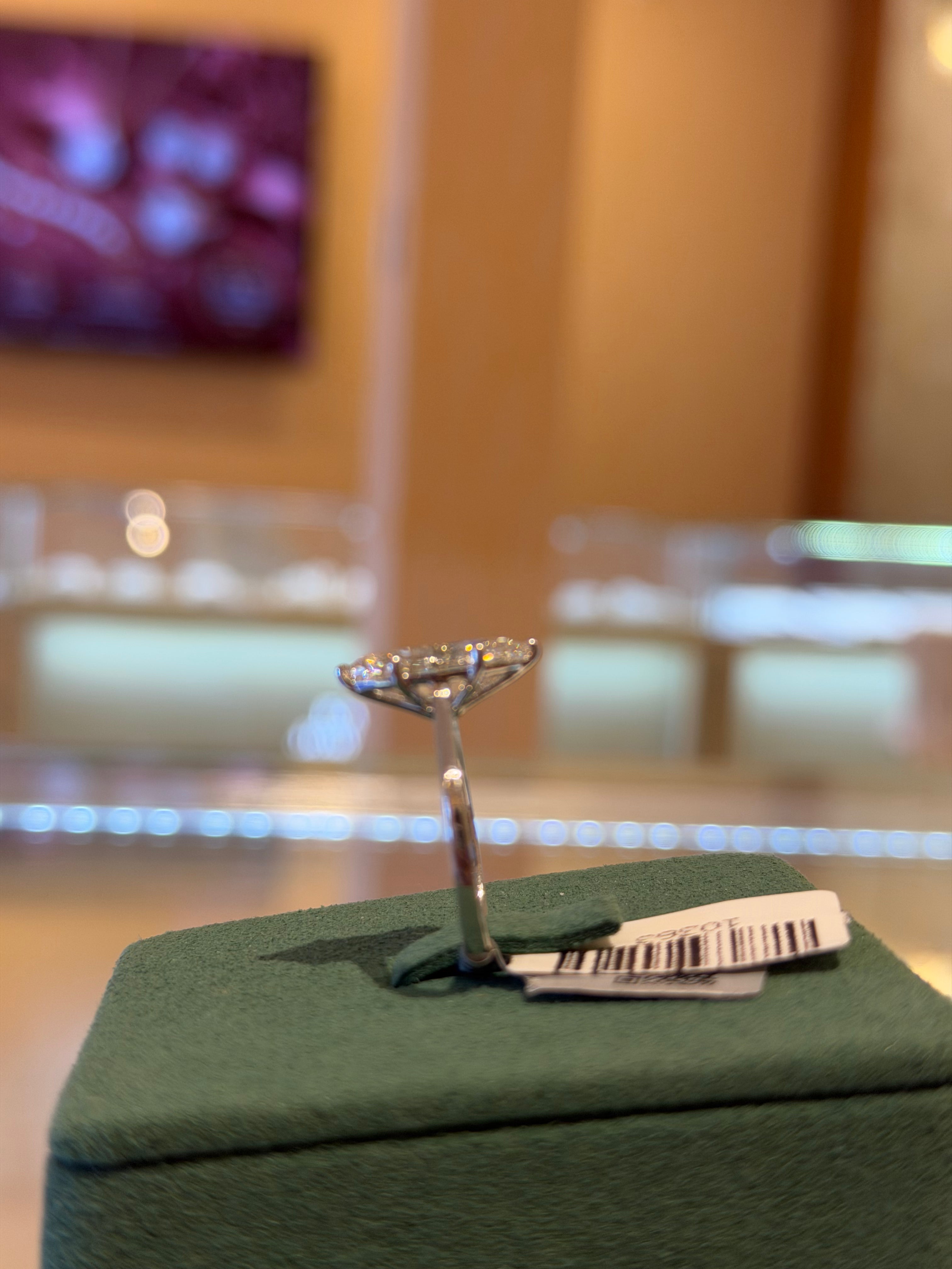 Marquise White Gold Engagement Ring