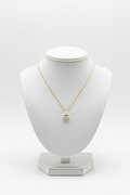 Tear 2 Carat Yellow Gold Necklace