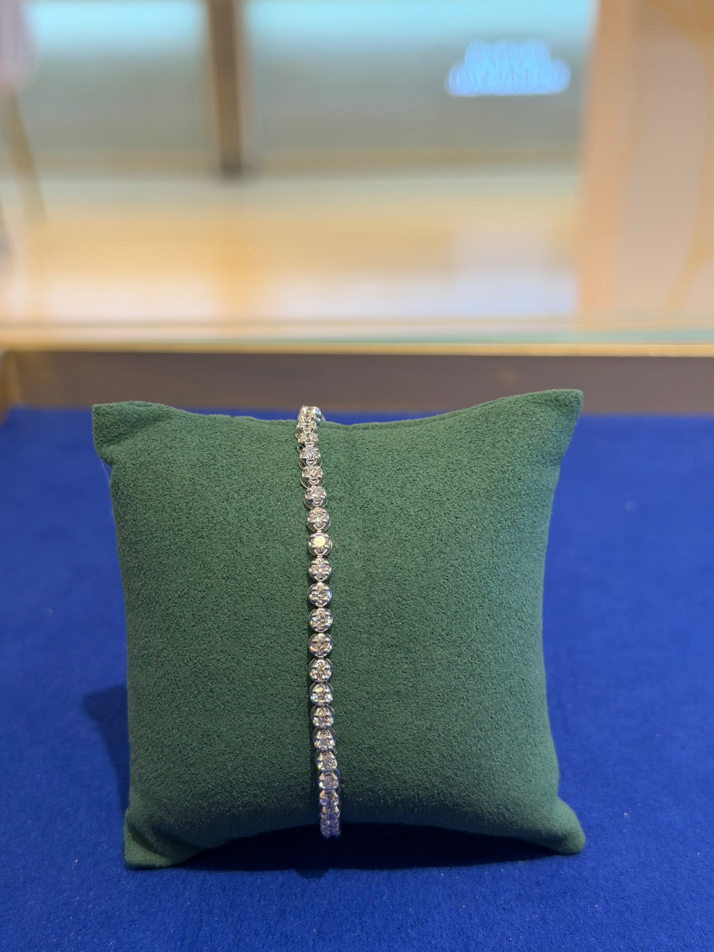 3 Carat Silver Ladies Bracelets
