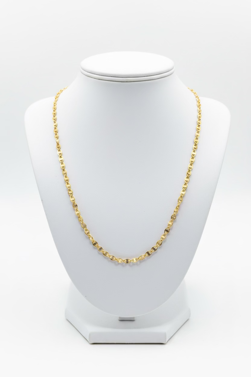 10K 18” Valentino Yellow Gold Chain