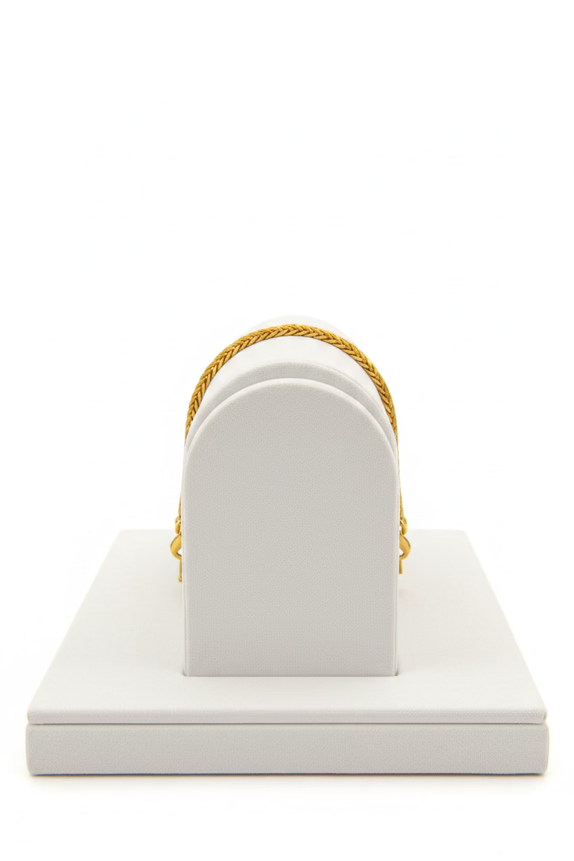 10K Franco Yellow Gold Bracelet