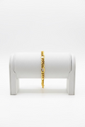 10K Figaro Yellow Gold Bracelet