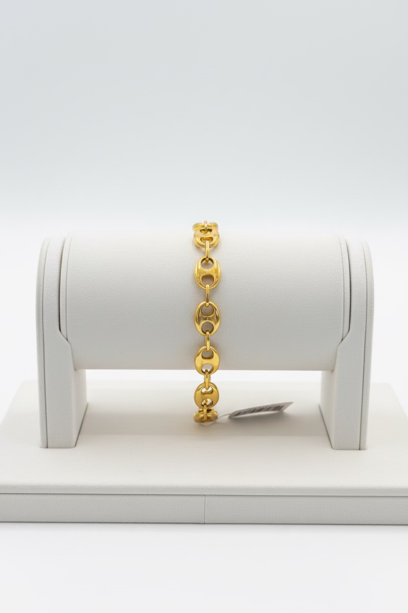 10K Gucci Link Yellow Gold Bracelet