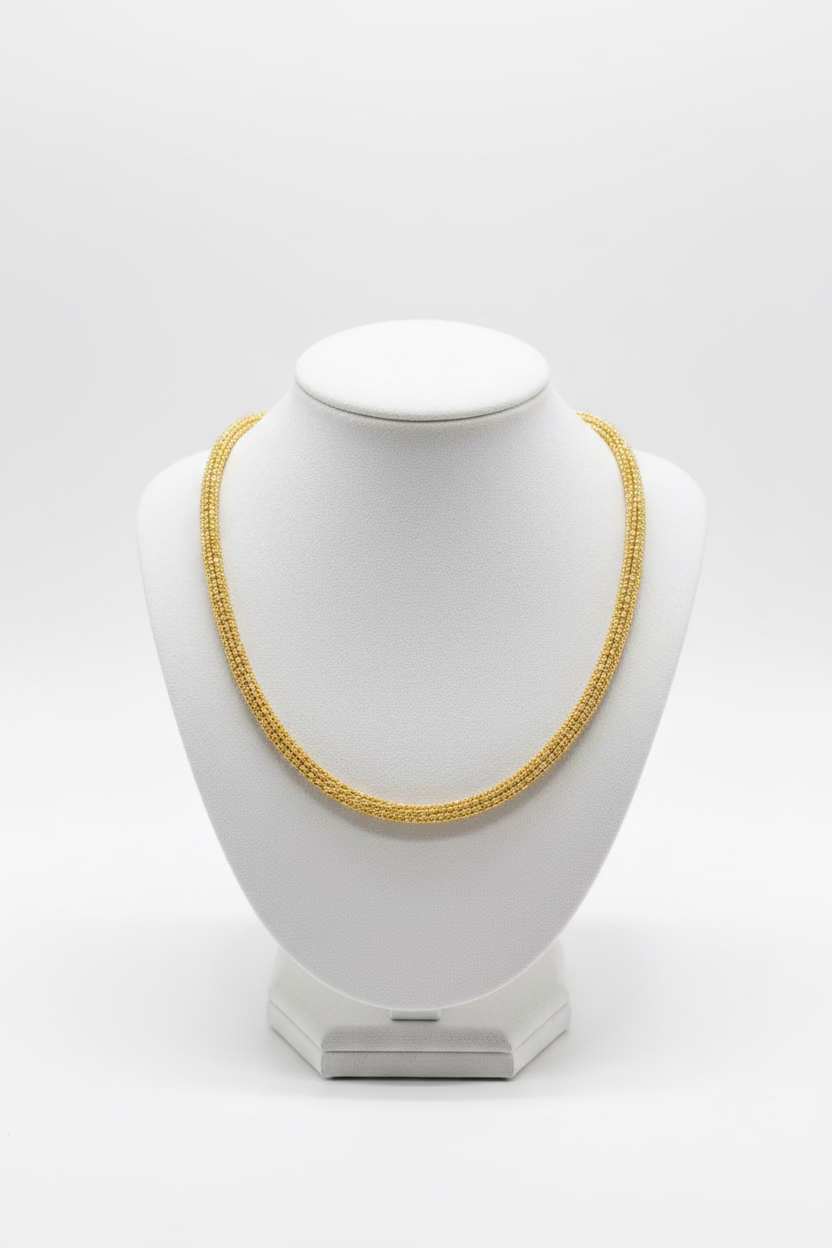 10K 20” Ice Yellow Gold Chain