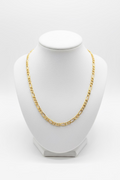 10K 20” Figaro Yellow Gold Chain