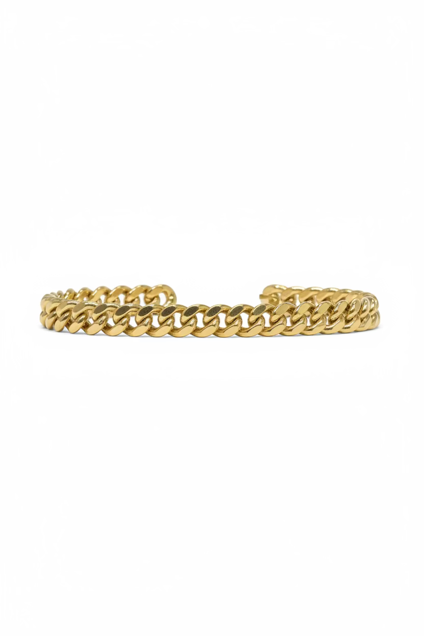 10K Miami Cuban Yellow Gold Bracelet