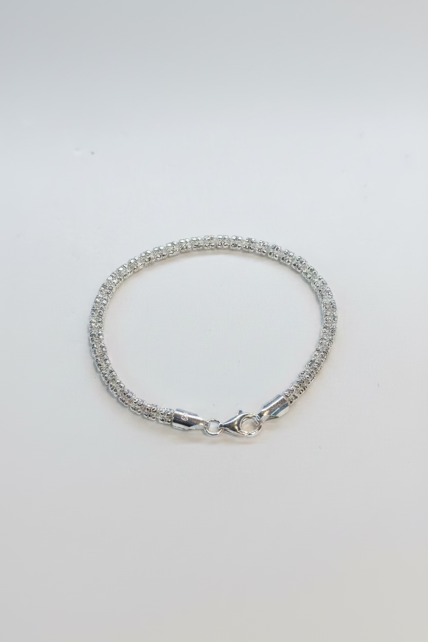 Silver Ice Men’s Bracelet