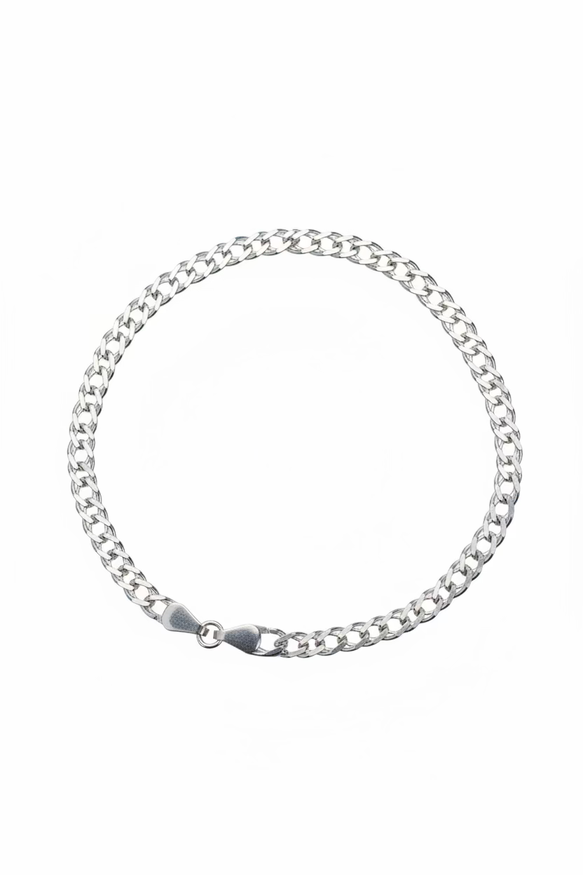 Silver Cuban Men’s Bracelet