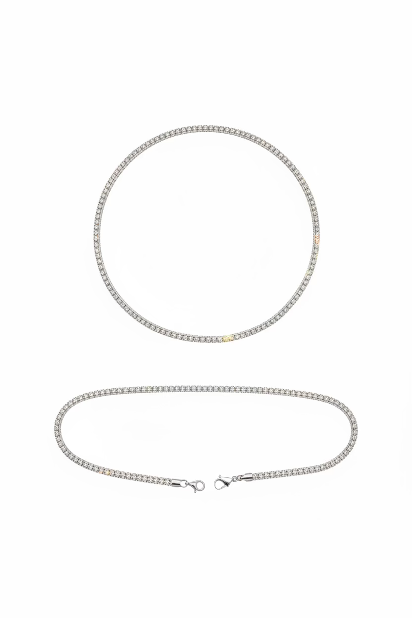 Men’s Silver Ice Chain