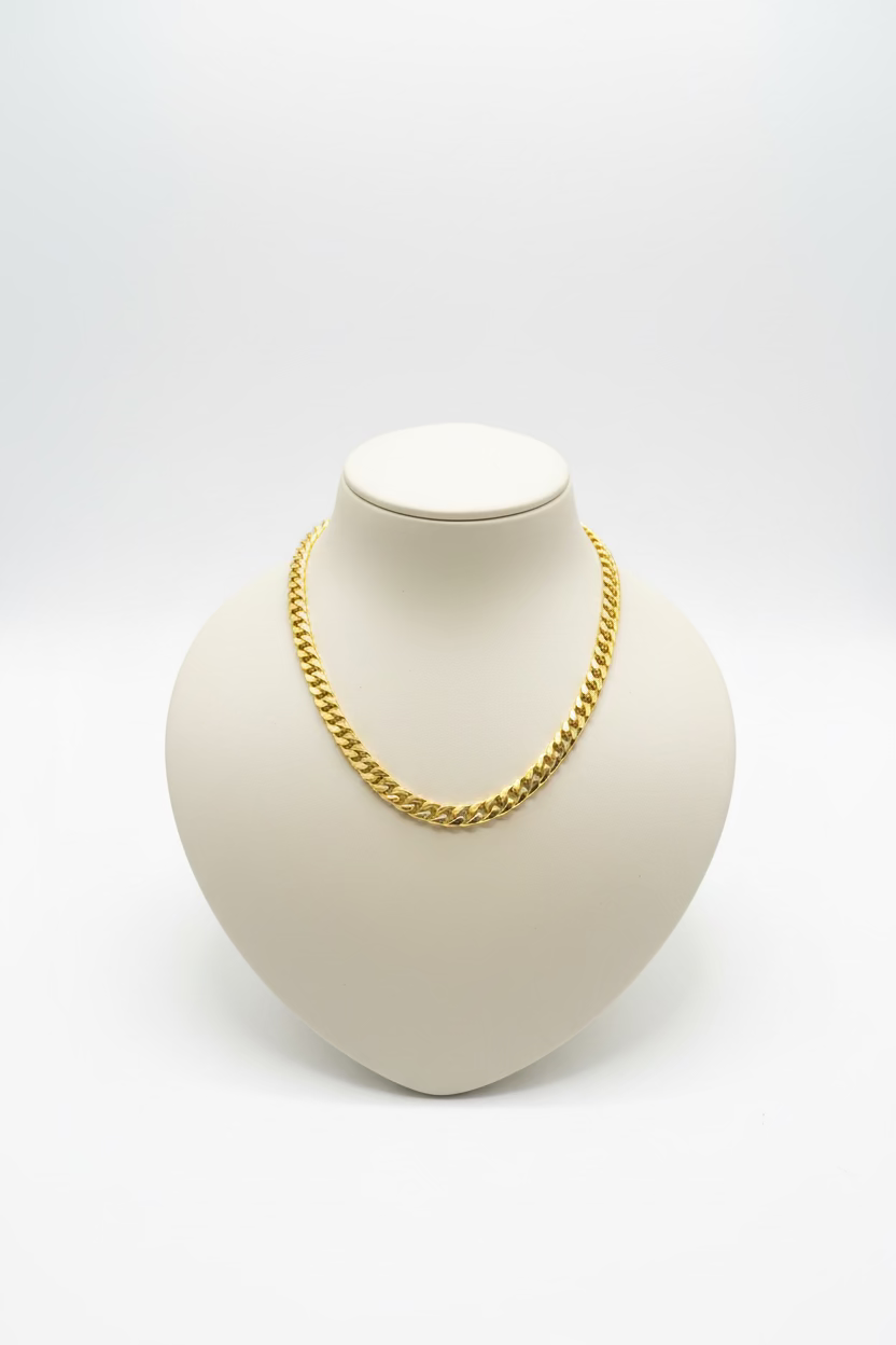 10K Yellow Gold Thick Franco Chain